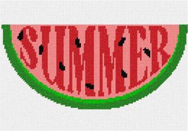 Pepita Needlepoint Canvas: Watermelon in Summer, 10&quot; x 7&quot; - £38.61 GBP+