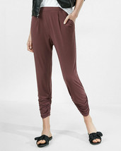 Express Ruched Ankle Soft Pant Light Slip on - £23.97 GBP