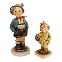 M.J. Hemmul Goebel Figurines, Boy No. 95, w/Girl No. 479 ~ 1987 West Ger... - $260.27 MXN