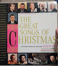 The Great Songs Of Christmas By 10 Great Artists Of Our Time Album 2 - £5.30 GBP