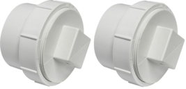 Sewer Cleanout Body w/Threaded Plug 4&#39;&#39; Spigot x FNPT, Canplas 414274BC ... - $24.74