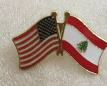 USA &amp; Lebanon Friendship Lapel Pin - $9.98