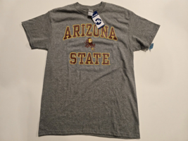 NWT&#39;S Arizona State University Gray Tee Shirt MED Sun Devils-New Agenda-... - $17.42