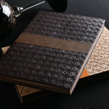 PU Leather Vintage Journal A5 Notebook Lined Paper Writing Diary 200 Pages - £23.69 GBP