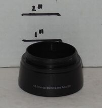 Kodak 45.5mm To 55mm Lens Hood Adapter 45.5-55mm filter step UP Ring - $14.80