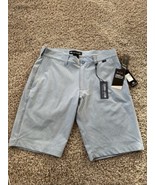 TravisMathew Men&#39;s Beck 10&quot; Golf Shorts Flat Front Blue Chino Size 30 Pr... - $76.95 CAD