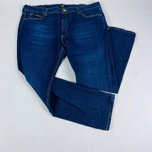 Lee Slim Fit Tapered Mens Jeans Size 42 x 32 (40 x 30) Stretch Blue Dark... - $23.74