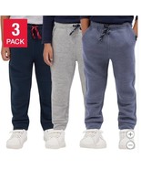 Lee Boys Girls Jogger Light Blue Navy Blue Gray Grey 3-Pack Pants Pocket... - €34,45 EUR