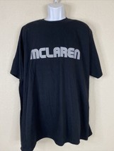 Port &amp; Company Men Size 3XL Black MCLAREN Spell Out T Shirt Short Sleeve - £6.86 GBP
