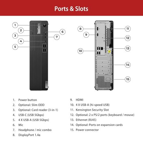 Lenovo ThinkCentre M70s SFF Business Desktop | 14th Gen Intel 10-Core i5-14400 | Item image 14