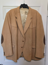 Vintage CCC Western Wear Corduroy Blazer Jacket 52 R Elbow Patch Horse R... - $1,299.89 MXN