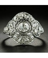 Woman&#39;s Wedding Engagement Ring/ Vintage Ring/ Antique Filigree Edwardia... - £103.91 GBP