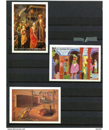 Worldwide 3 Souvenir Sheets Polish artists Ghana Tanzania Maldives  MNH ... - £7.88 GBP