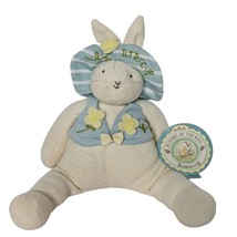 Hallmark Bunnies By The Bay Buttercup Easter Bunny Rabbit Plush 2002 12.5&quot; - $25.73