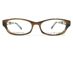 Kate Spade TWYLA JZS Eyeglasses Frames Brown Horn Rectangular Full Rim 50-16-135 - £55.88 GBP