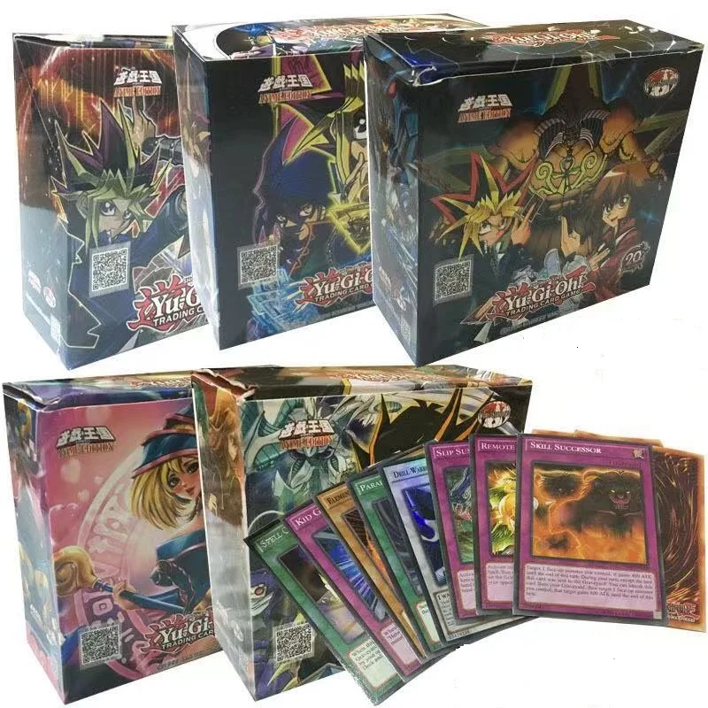 216PCS/Set of Yugioh Rare Flashcard Yu Gi Oh Game Paper Card Children&#39;s Toy Girl - £16.84 GBP