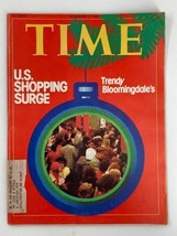 VTG Time Magazine December 1 1975 U.S. Shopping Surge Trendy Bloomingdale&#39;s - £9.72 GBP