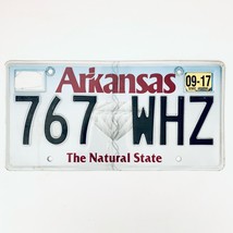 2017 United States Arkansas Natural State Passenger License Plate 767 WHZ - $16.82