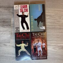 Tai Chi For Health VHS Lot 4 Chinese Self Healing Martial Arts Training ... - $31.66
