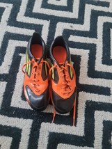 adidas F10 Football Boots Black/Orange 4.5uk Express Shipping - £17.76 GBP