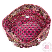 ❤️ VERA BRADLEY Very Berry Paisley Get Going / Carried Away XL TOTE Pink... - £54.25 GBP