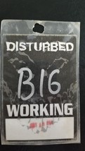 DISTURBED - ORIGINAL CONCERT TOUR AMPHITHEATER ST. LOUIS LAMINATE BACKST... - $1,118.43 MXN