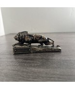 VTG Rehberger MFG Co Chicago 1919 Bronze Metal Lion Advertising Paperweight - €29,29 EUR