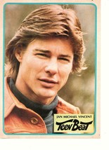 Jan Michael Vincent teen magazine pinup clipping outside Teen Beat - £2.78 GBP