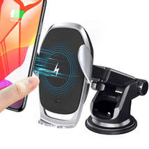 Universal Wireless Car Phone Charger Mount Holder Automatic Clamping - £50.40 GBP
