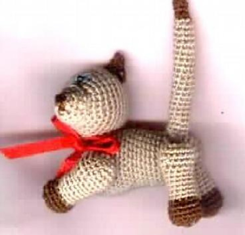 PERCY Mini Thread Crochet CaT Pattern by Edith Molina - Amigurumi PDF Download - $6.99