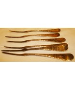 ANTIQUE SILVERPLATED ROGERS BROS. 1847 LOBSTER MARROW NUT PIC SET OF 6 P... - £49.98 GBP