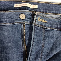 Levi's 311 Women's Blue Shaping Skinny Capri Jeans Size 20W (38×22) image 5