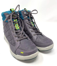Ryka Aurora Women&#39;s High Top Sneaker Boot Gray Size 7W - $23.74