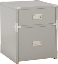 Grey Wellington 2-Drawer File Cabinet From Osp Home Furnishings. - £244.34 GBP