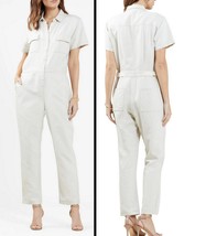 OuterKnown S.E.A. Jumpsuit Women&#39;s Short Sleeve, Size XS Natural, Cotton... - $168.00