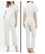 OuterKnown S.E.A. Jumpsuit Women&#39;s Short Sleeve, Size XS Natural, Cotton... - $168.00