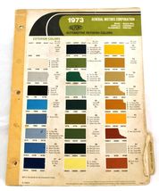 1973 GM Buick/Chevrolet/Olds/Pontiac/Cadillac Exterior Chips 647 - €6,79 EUR