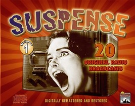 Suspense Volume 1 (Old Time Radio) [Audio Cd] [Audio CD] Nostalgia Merchant - £28.68 GBP