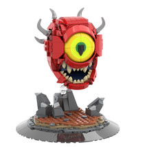 MOC Cacodemon Model Building Blocks Monster Movie MOC Bricks Collection Toys Set - $57.41