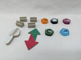 Lot Of (11) Board Game Pieces 100 Point star House Ice Cream Arrow - £18.98 GBP