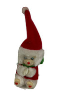 Vintage Christmas Miniature Plush Care Bear Toy Pencil Hugger Topper Grabber - £6.88 GBP