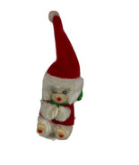 Vintage Christmas Miniature Plush Care Bear Toy Pencil Hugger Topper Gra... - $12.22 CAD