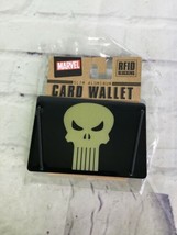 Marvel The Punisher Skull Logo Slim Aluminum Card Wallet Holder Rfid Blocking - £19.50 GBP