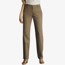 Lee Women&#39;s Size Relaxed-Fit All Day Pant, Flax, 16 Tall 4641278 - £27.79 GBP