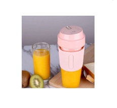 Portable Personal Juicer Cup w/ 2 Caps Sip Cap &amp; Juice Cap Healthy Juice... - $46.98