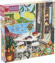 Anisa Makhoul: Cats in Positano (used 1000-piece jigsaw puzzle) - $13.00