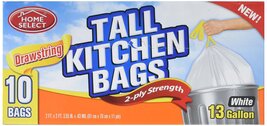 Home Select Trash Bags 13 Gallon - $23.68 CAD