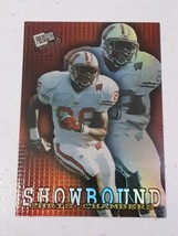Chris Chambers Wisconsin Badgers Miami Dolphins 2001 Press Pass Showbound Card - £0.77 GBP