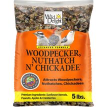 Wild Delight Woodpecker, Nuthatch N' Chickadee Food, 5 lb (364050) - $29.97+