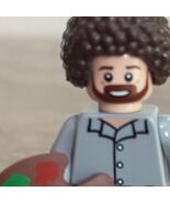 Bob Ross Lego Minifigure Brand New Custom Figure Painter Artist - $30.00
